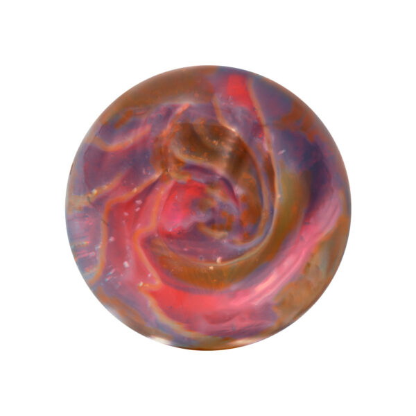 Wonderous Sphere Large Multi Top Down Amber Purple